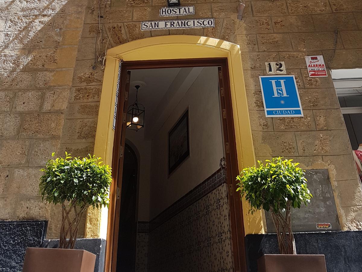 Hostal San Francisco Cádiz Kültér fotó